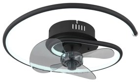 Globo Koren 03660 távirányítós mennyezeti ventilátoros lámpa, 30W LED, 2700K-6500K, 105-1660 lm