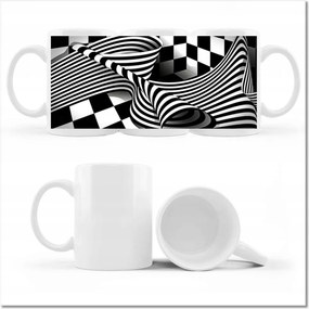 Nyomtatott bögre Absztrakt Geometria