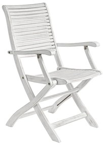 OCTAVIA fehér kerti szék