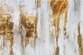 Kép - Arany absztrakció (90x60 cm)