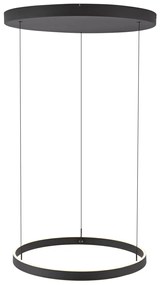 Design függőlámpa fekete 3 lépésben dimmelhető - Titmus