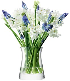 LSA International Virágoskert Posy üvegváza, 13cm, ättetsző, LSA, kézzel készített