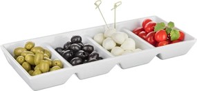 Banquet BIANCA porcelán tálaló tál, 33,7 x 13,7 x 3,6 cm