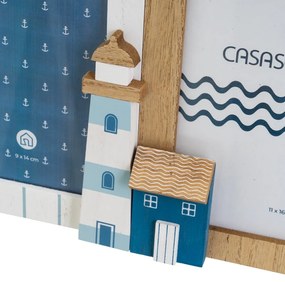 Üveg fali képkeret 43x27 cm Houses – Casa Selección