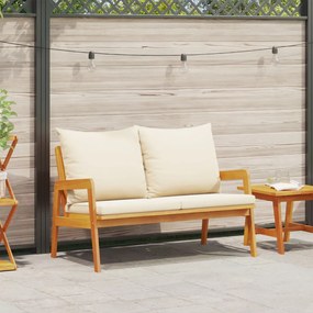 Kerti Pad párnákkal 115x65x71 cm Tömör Akácfa