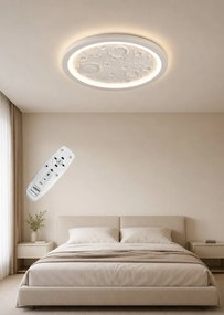 UNIVERSO Mennyezeti lámpa 30W/60W 1800lm/3600lm IP20 Fehér CCT Távirányító D450x50mm