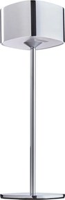 MIRAGE LED asztali lámpa 26 cm, fényes króm
