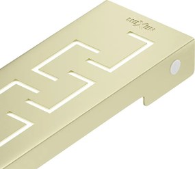 Mexen M15 burkolat lineáris lefolyóhoz, 100 cm, arany kefélt - 1A24100