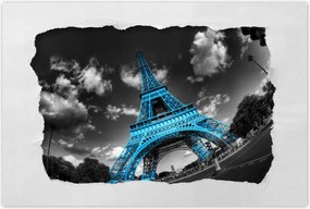 Poszterek 90x60 Türkiz Eiffel-torony