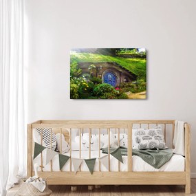 Kép - Hobbitfalva (90x60 cm)