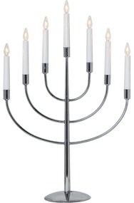 Ezüstszínű konnektorhoz csatlakoztatható karácsonyi fénydekoráció Titus – Star Trading