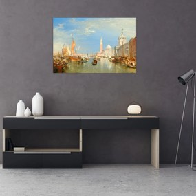 Kép - Joseph Mallord William Turner, Venice the Dogana and San Giorgio Maggiore, reprodukciók (90x60 cm)