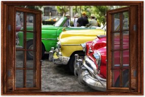 Poszterek 60x40 Régi kubai autók