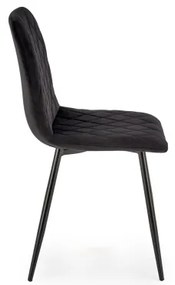 ORIS étkezőszék, 1 db, fekete