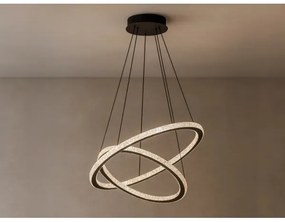 Fényerőszabályozható LED csillár kábeles felfüggesztéssel LED/150W/230V 3000-6500K + távirányító