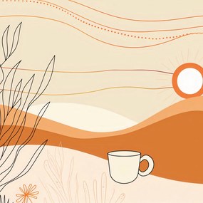 Poszter 80x80cm Reggeli póréhagyma