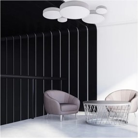 Fürdőszobai mennyezeti lámpa érzékelővel CLEO 3xE27/24W/230V á. 40 cm fehér IP54