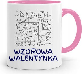 Rózsaszín Bögre Valentin Napra Mintás Valentin Napi Bögre fényképes nyomtatással