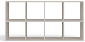 Malax 2x4 polc, 147x75x30 cm, kasmír