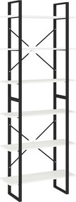 vidaXL fehér tömör fenyőfa magasszekrény 80 x 30 x 210 cm