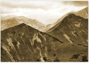 Poszterek 100x70 Tátra Lengyel hegyek Kilátás