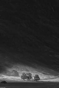 Poszter 20x30cm Glen Coe völgy, Assaf Frank