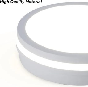 Brilagi - LED kültéri mennyezeti lámpatest BENE LED/24W/230V átm. 26 cm fehér IP54