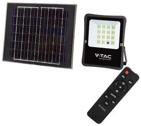 V-Tac LED Kültéri napelemes reflektor LED/16W/3,2V 6400K IP65 VT1212