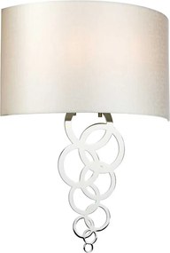 Elstead Lighting Curtis CURTIS-LARGE-PC Fali lámpa 2x60W/E27