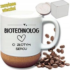 Fehér Bögre Parafa Vicces Ajándék Biotechnológus Arany Szív