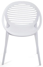 4 db fehér étkezőszék Jaanna és természetes asztal Marienlist - Bonami Essentials