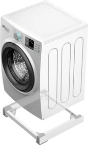 Meliconi 656146 -Rezgéscsillapító alátét mosógéphez kihúzható kerekekkel 61 cm fehér