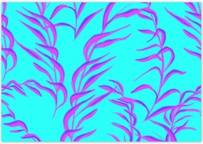 Poszterek 100x70 Modern levél minta