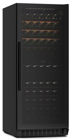 Klarstein Velaire pult alatti borhűtő, modern, elegáns, UV-védelem, Kétzónás, 122 palack