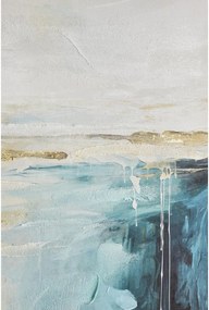 Nyomtatott-kézzel festett részletekkel vászon kép 60x60 cm Crown – Bizzotto