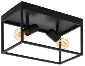 Eglo 98332 - Mennyezeti lámpa SILENTINA 2xE27/40W/230V