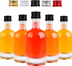 10DB Mini Tinktúrás Palack Miniatűr Tadek 50ML Ajándék Vendégeknek