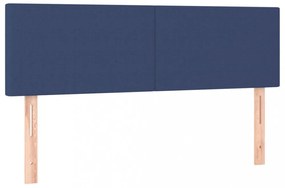 krémszínű szövet LED-es fejtámla 144x5x78/88 cm