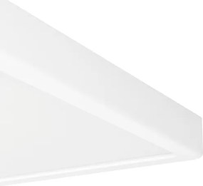Eglo 901729 - LED RGBW, fényerőszabályozható füstszínű mennyezeti lámpatest FUEVA-Z LED/17,8W/230V 39cm IP44 fehér