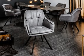 LOUNGER design szék - szürke