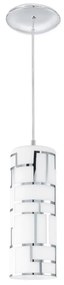 Eglo 92562 - Csillár zsinóron BAYMAN 1xE27/60W/230V