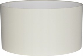 Elegáns Lámpaernyő Feltekerhető Szélek henger lámpabúra 45 cm E27 Krém Mirano