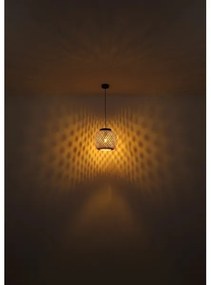 Globo 15766H - Csillár zsinóron COLLY 1xE27/15W/230V átm. 20 cm