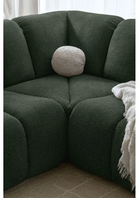 Sötétzöld sarokkanapé (jobb oldali-L alakú) Shell – Miuform