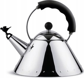 Alessi 9093 Vízforraló 2 l Hagyományos Indukciós Fekete