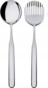 Alessi Collo-alto Saláta evőeszközök 2 El. Ezüst