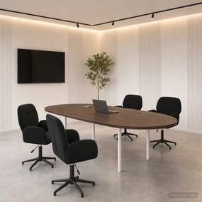 vidaXL Forgós Íróasztali Székek 4 db 54 x 55 x 90 cm Fekete Bársony