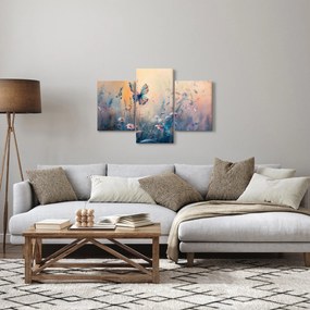 Kép - Rét pillangóval II (90x60 cm)