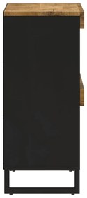 Tömör mangófa tálalószekrény 85 x 33 x 75 cm