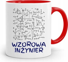 Mérnöknek Piros Ajándék Bögre fényképes nyomtatással